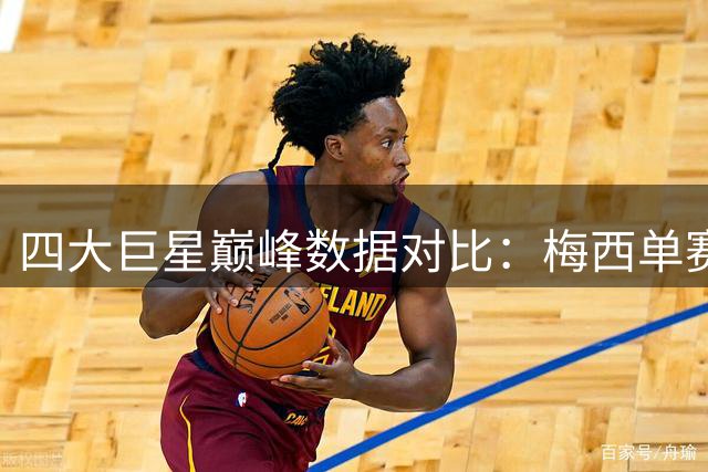 四大巨星巅峰数据对比：梅西单赛季80+进球制造次数遥遥领先
